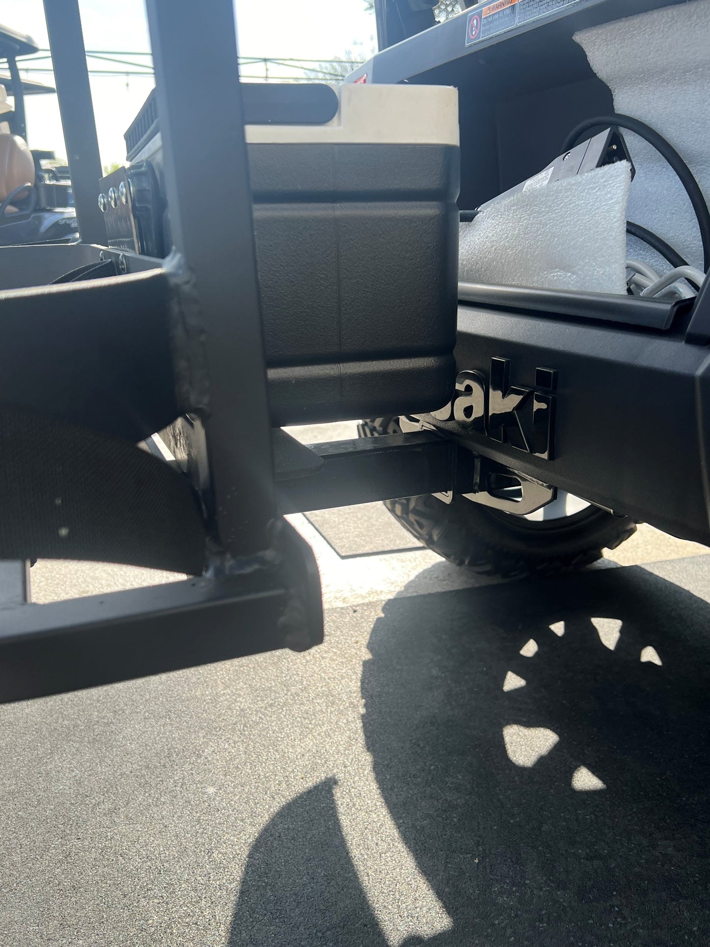 Golf Bag Attachment with Cooler | For Kawasaki NAV PTV