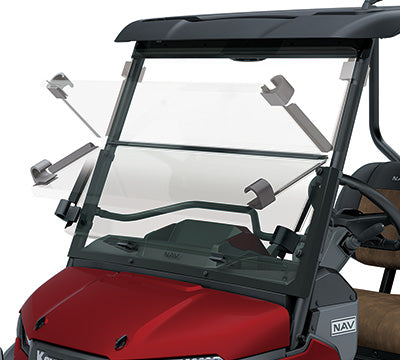 Flip-Down Windshield, Polycarbonate for NAV® 4e Limited | Fits Kawasaki | Part #99994-2075 OEM