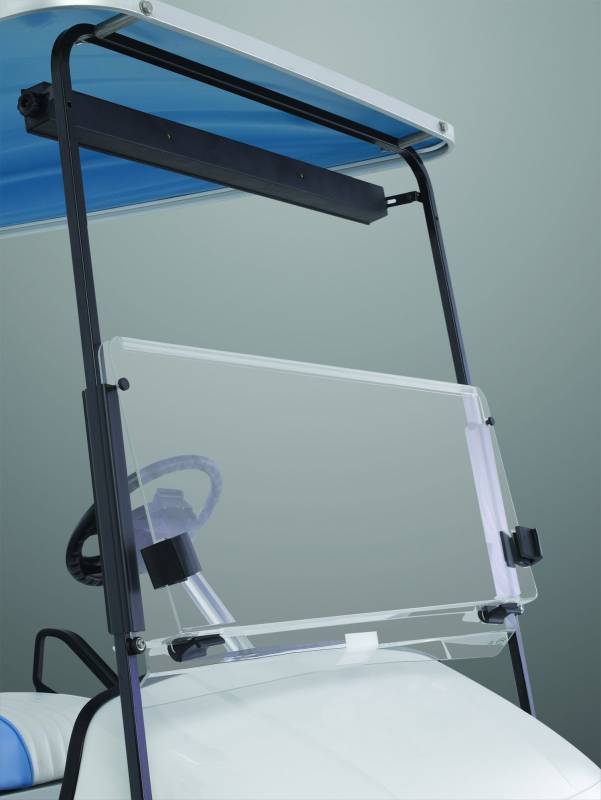 1994+ Clear Split EZGO Windshield Kit for ST Shuttle Vehicles | Part #607255 OEM