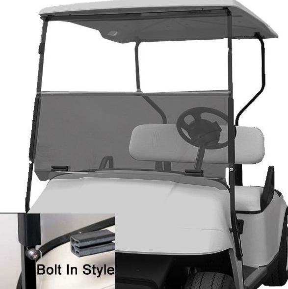 2014+ RedDot Folding 3/16" Tinted EZGO Windshield for TXT T48 | Part #6912