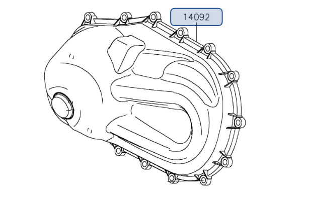 CASE,CVT | Fits Kawasaki | Part #32099-0771 OEM