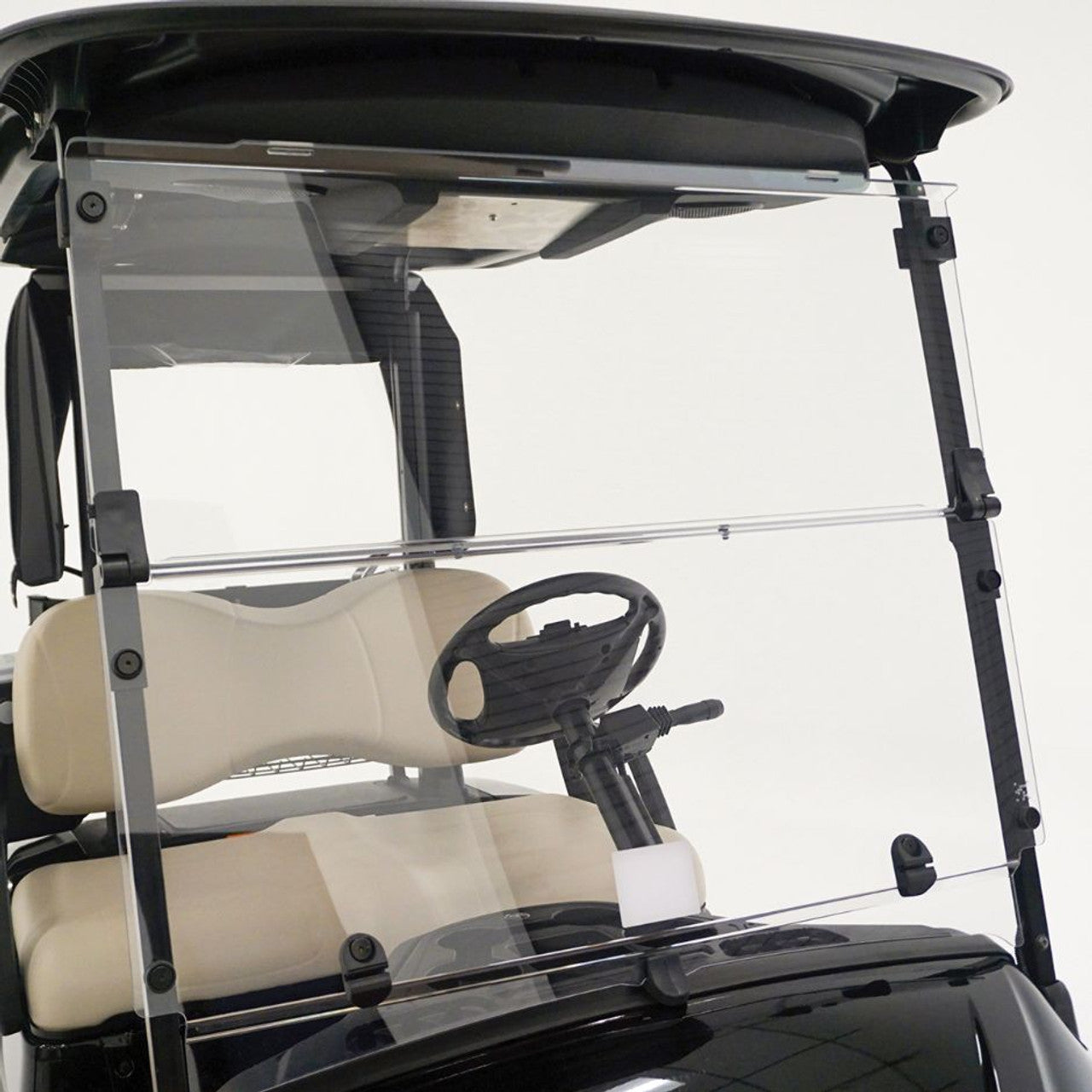 Fold Down Clear Yamaha Windshield for Drive2 | Part #J0B-K7200-24-00 OEM