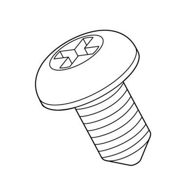 00118G2 - Screw, #6-18 X 1/4 | Fits E-Z-GO | Part #00118G2 OEM