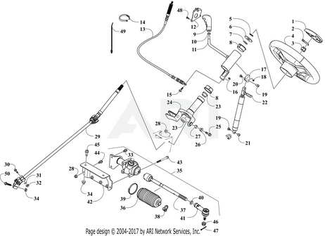 Shaft, Intermediate - Upper | Fits E-Z-GO | Part #0405-564 OEM