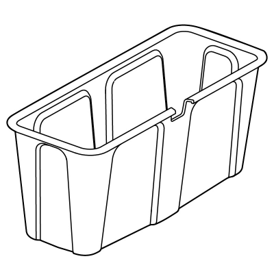 Drop In Bucket for RFS Pro | Fits E-Z-GO | Part #10005533 OEM
