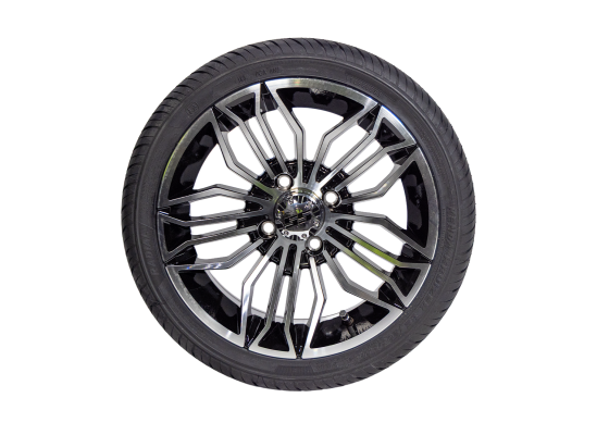 205/35-R14 Paramount SBR Tire w/ StormBreaker Wheel| Fits E-Z-GO | Part #10007375 OEM