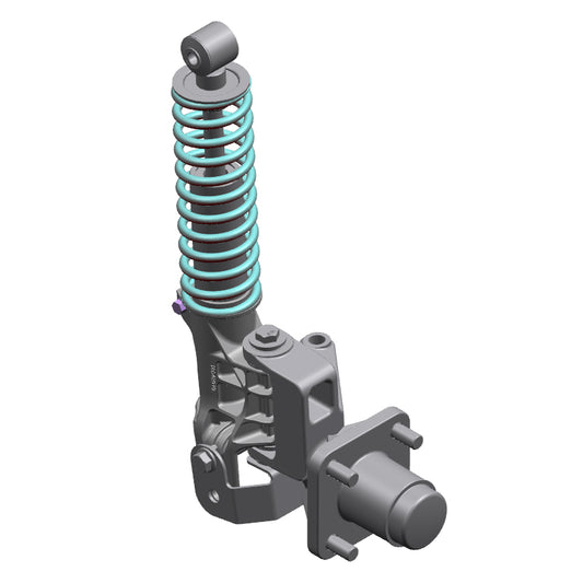 Shock Absorber Assembly (RXV GEN4, Right-Hand Side) | Fits E-Z-GO | Part #10018909G02 OEM