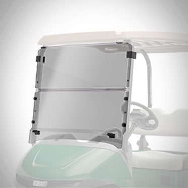 RXV Split Windshield (Tinted) | Fits E-Z-GO | Part #10020147 OEM