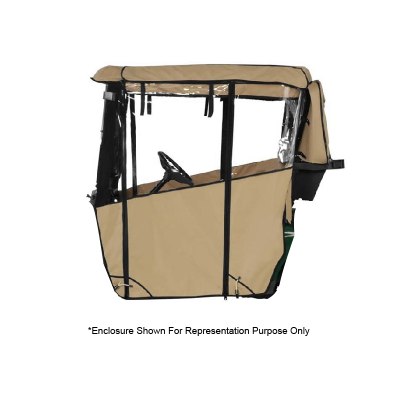 Enclosure Kit for Modular Top (2-Passenger, Stone Beige) | Fits E-Z-GO | Part #10026460G0002 OEM