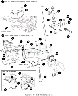 Master Cylinder Shuttle Service Kit | Fits E-Z-GO | Part #10033069 OEM