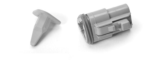KIT, 3-PIN PLUG & WEDGE LOCK | Fits Club Car | OEM Part #101920101