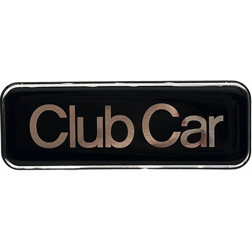 DECAL, CLUB CAR, SILVER | Fits Club Car | OEM Part #102278802