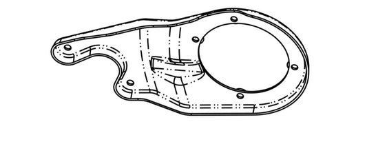 PLATE, MTG, CVT, CENTER | Fits Club Car | Part #103979401 OEM