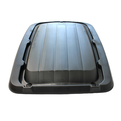 2 PASSENGER CANOPY WITH HANDLES - BLACK | Fits Club Car | Part #104008003 OEM