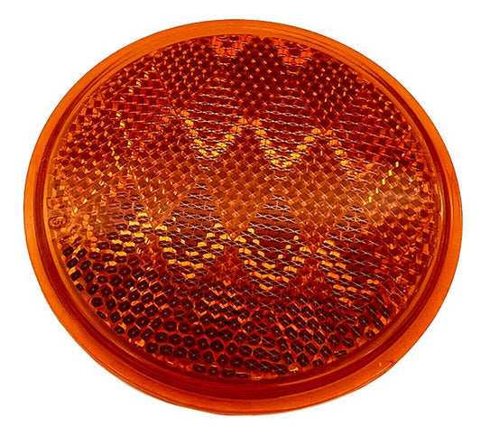REFLECTOR, DECAL, 3.20"", AMBER | Fits Club Car | Part #105036801 OEM
