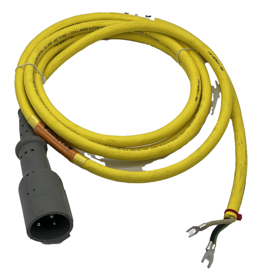 YELLOW PLUG/CORD,LESTER,9 | Fits Club Car | OEM Part #105070101