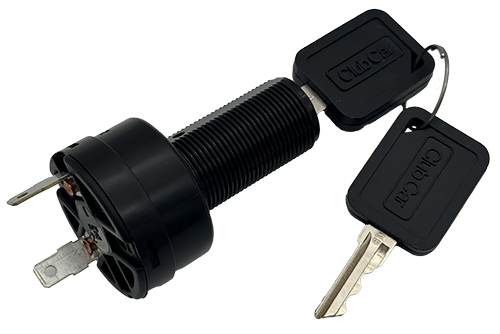 UNCOMMON KEYSWITCH, 4T, OFF/ON 1B, E | Fits Club Car | OEM Part #105081702