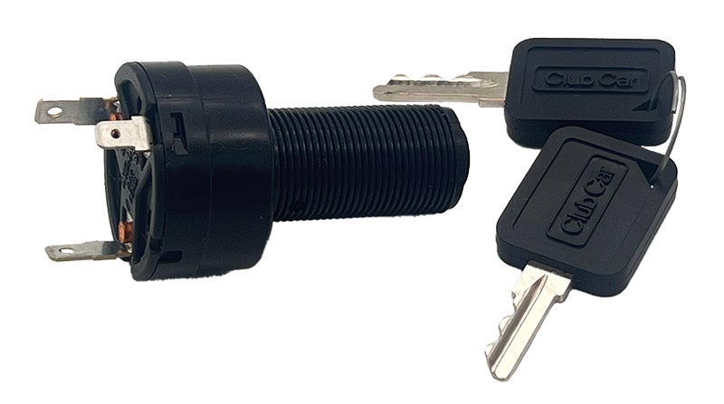 KEYSWITCH, UNCOMMON, 4T, OFF/P2/P3 1B | Fits Club Car | OEM Part #105082002