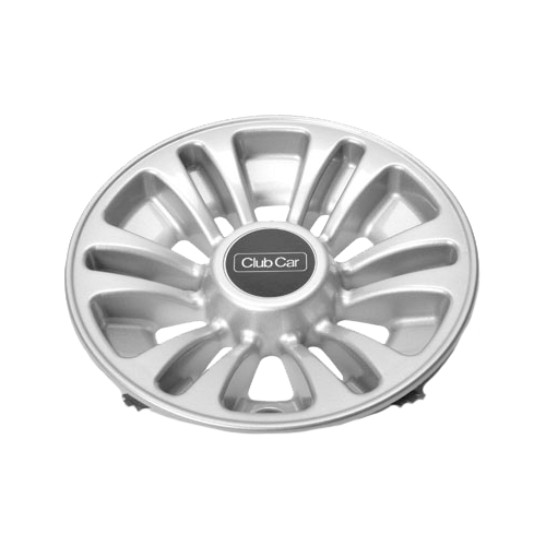 Wheel Cover, 12 SPK, 8" Silver | Fits Club Car | Part OEM #105142401
