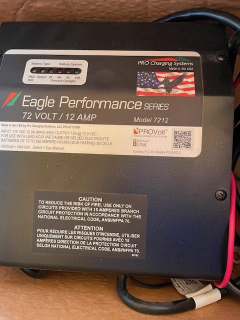 Dual Pro i7212 72v On Board Charger | Eagle Performance