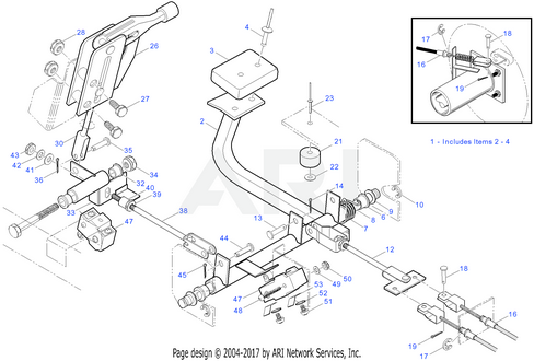 Brake Handle Lever Assembly | Fits E-Z-GO | Part #30197G1 OEM