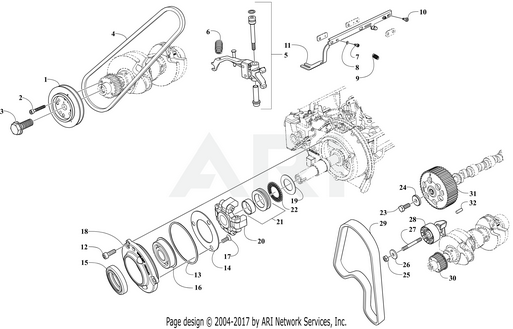 BELT | Fits E-Z-GO | Part #3206-412 OEM