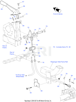 Bell Crank Weldment | Fits E-Z-GO | Part #34384G01 OEM
