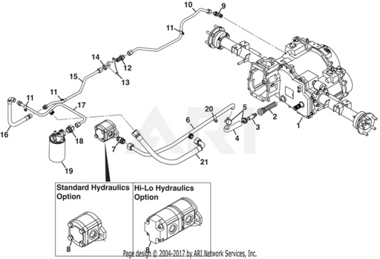TUBE, TRANSAXLE RETURN | Fits E-Z-GO | Part # 4317286 OEM