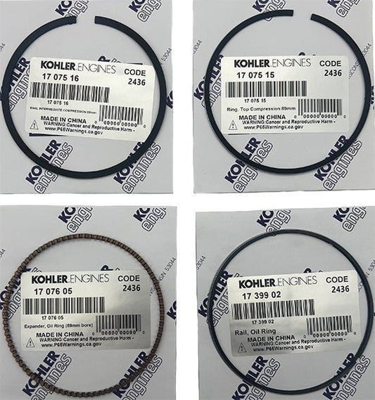 RING SET, KOHLER | Fits Club Car | OEM Part #47629694001