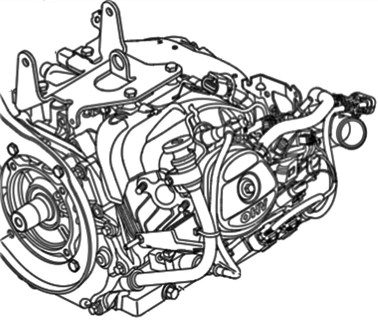 ENGINE, GAS, KOHLER ECH440 | Fits Club Car | OEM Part #47695923001 or 47598099001