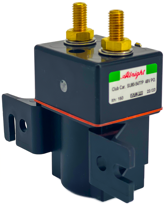 SOLENOID 48V, 150A, SU80-5477 | Fits Club Car | OEM Part #47696033001 or 102774701