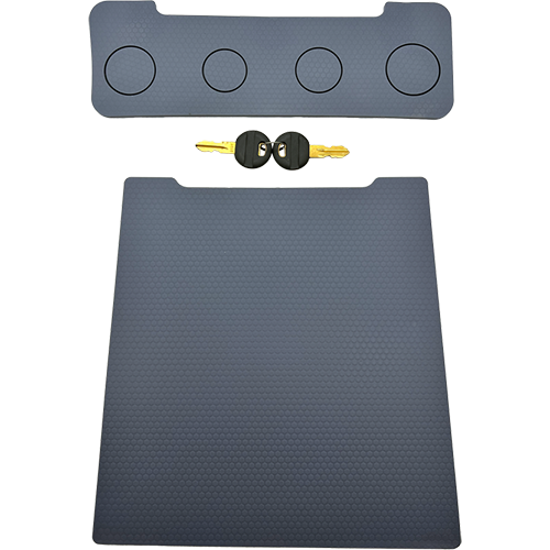 ONWARD LOCKING GLOVEBOX MATS AND KEYS | Fits Club Car | OEM Part #47741688001