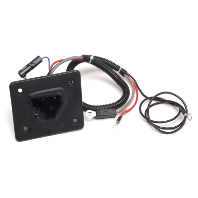 48V Delta-Q Charger Receptacle | Fits E-Z-GO | Part #602529 OEM