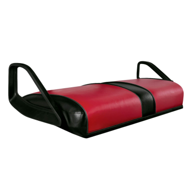 TXT Seat Bottom Cover (Red/Black) | Fits E-Z-GO | Part #604912G0304 OEM