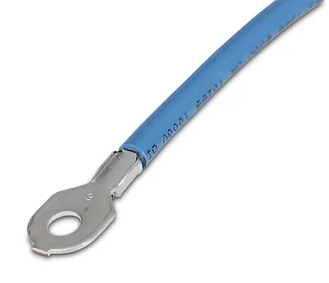 607057 - 13-in 6 Gauge Wire Assembly (Blue) | Fits E-Z-GO | Part #607057