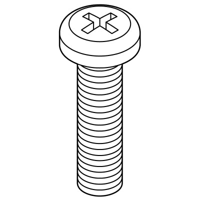 Pan-Head Phillips Self-Tapping Screw, #10 16x.7 | Fits E-Z-GO | Part #608290 OEM