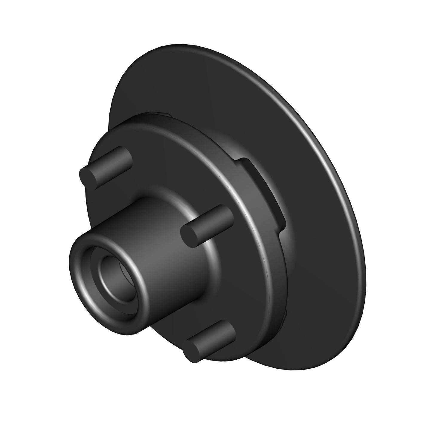 Disc Hub Assembly (Front) | Fits E-Z-GO | Part #617107 OEM