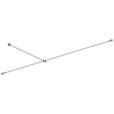 Rear Axle Hydraulic Brake Line | Fits E-Z-GO | Part #630363 OEM