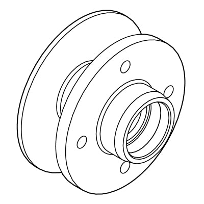 Disc Brake Hub | Fits E-Z-GO | Part #630672 OEM
