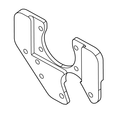 Brake Disk Bracket (Left-Hand Side) | Fits E-Z-GO | Part #630989G01 OEM