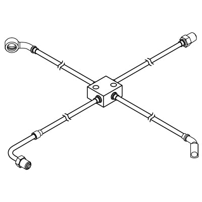 Front Hydraulic Brake Line | Fits E-Z-GO | Part #632707 OEM
