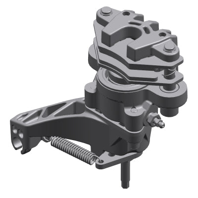 Rear Hydraulic Brake Caliper w/ Mechanical Parking Brake (Passenger Side) | Fits E-Z-GO | Part #638128 OEM