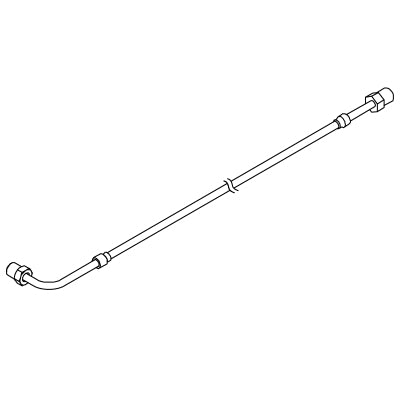 Rear Hydraulic Brake Line | Fits E-Z-GO | Part #639743 OEM