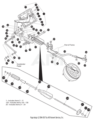 PEDAL WELDMENT,PARK BRAKE | Fits E-Z-GO | Part #641760 OEM