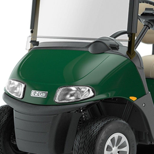 E-Z-GO Cowl Front Hood - Forest Green w/ lights - 2008-2023 RXV | Fits E-Z-GO | Part #645759G0137 OEM