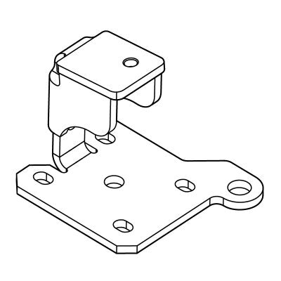 Gas Medalist Axle Bracket (Driver Side) | Fits E-Z-GO | Part #652400 OEM