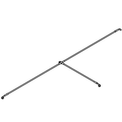 Front Hydraulic Brake Line | Fits E-Z-GO | Part #670635 OEM