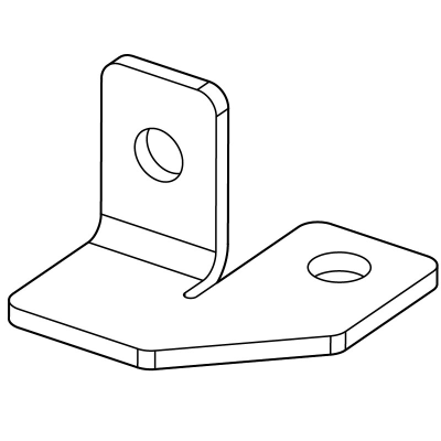 Bluetooth Speaker Bracket (Driver Side) | Fits E-Z-GO | Part #690335G01 OEM