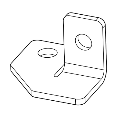 Bluetooth Speaker Bracket (Passenger Side) | Fits E-Z-GO | Part #690335G02 OEM