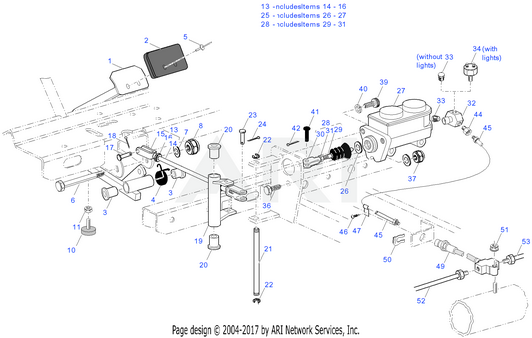 Master Cylinder Service Kit, 3/4-in. Bore | Fits E-Z-GO | Part #70643G03 OEM
